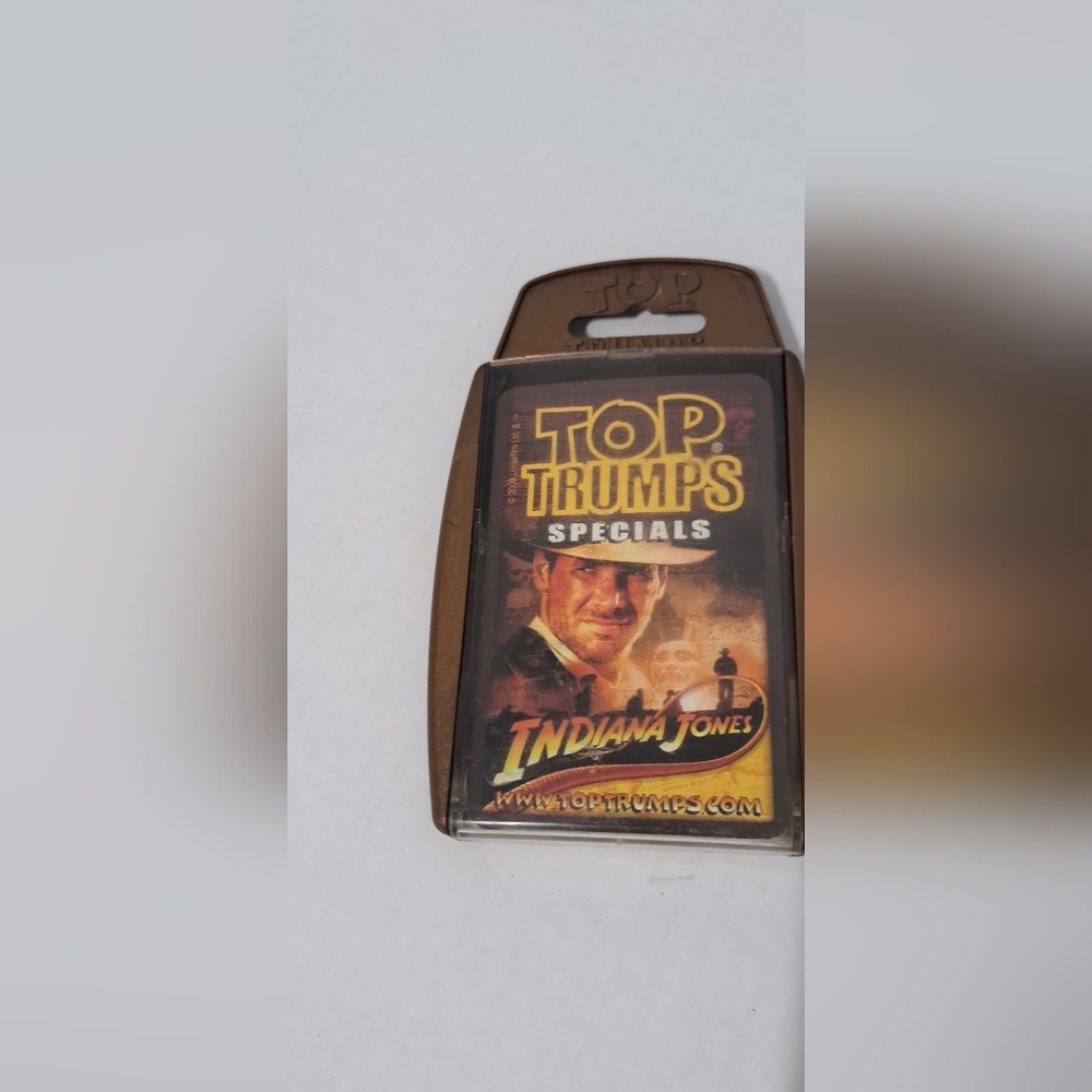 Indiana Jones Top Trumps Card Game